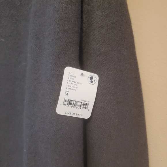 Free People Ottoman Cashmere Tunic- purple coal - Picture 6 of 16